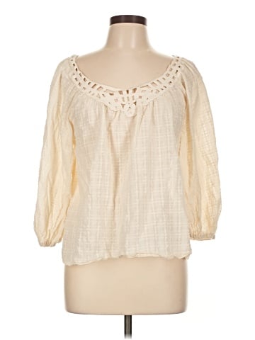 Max Studio 3/4 Sleeve Blouse (view 1)