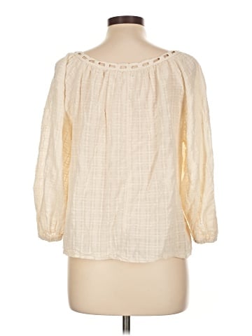 Max Studio 3/4 Sleeve Blouse (view 2)
