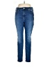Silver Jeans Co. Solid Blue Jeans Size XL - photo 1