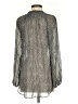 Calypso St. Barth 100% Silk Gray blouse Size XS - photo 2