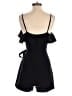 Blue Blush Solid Black Romper Size S - photo 2