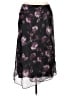 Vince. 100% Polyester Floral Purple Formal Skirt Size 14 - photo 1