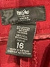 Mossimo Solid Burgundy Active Pants Size 16 - photo 4