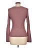 Shein Burgundy Long Sleeve Top Size L - photo 2