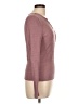 Shein Burgundy Long Sleeve Top Size L - photo 4