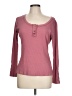 Unbranded Pink Long Sleeve Henley Size L - photo 1