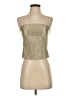 Shein 100% Polyester Tan Sleeveless Blouse Size XXS - photo 1