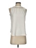 Ann Taylor LOFT 100% Polyester Ivory Sleeveless Blouse Size XXS - photo 1