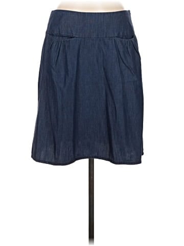 Agnes B. Denim Skirt (view 1)