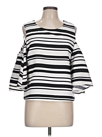 Akira Chicago Black Label 3/4 Sleeve Top (view 1)
