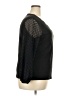 Unbranded Black Long Sleeve Blouse Size XXL - photo 4