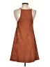Wishlist Solid Brown Casual Dress Size S - photo 2