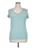 Tahari Teal Short Sleeve Top Size XL - photo 1