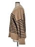 Unbranded 100% Polyester Stripes Tan Pullover Sweater Size XL - photo 5