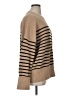 Unbranded 100% Polyester Stripes Tan Pullover Sweater Size XL - photo 4