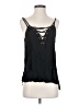 Cotton Candy Black Sleeveless Blouse Size S - photo 1