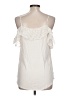 Ann Taylor LOFT Ivory Sleeveless Blouse Size L - photo 2