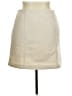 Ann Taylor 100% Polyester Solid Ivory Casual Skirt Size 14 - photo 1