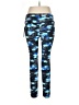 Danskin Print Blue Active Pants Size XL - photo 2