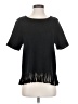Chico's Black Short Sleeve Top Size M (estimated) - photo 1