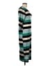 Monsoon Stripes Teal Casual Dress Size L - photo 4