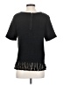 Chico's Black Short Sleeve Top Size M (estimated) - photo 2