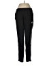 Adidas 100% Polyester Black Track Pants Size M - photo 1