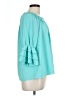 Assorted Brands Teal 3/4 Sleeve Blouse Size L (estimated) - photo 4