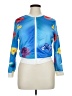 Magicsuit Print Blue Track Jacket Size XL - photo 1