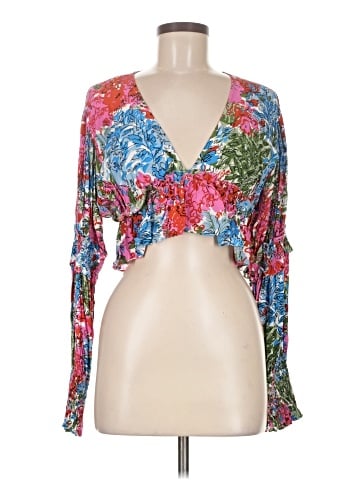 S/W/F 3/4 Sleeve Blouse (view 1)
