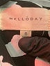 MELLODAY Black 3/4 Sleeve Blouse Size S - photo 8