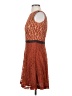Gemma Crus 100% Polyester Brown Cocktail Dress Size S (estimated) - photo 5