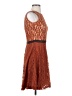 Gemma Crus 100% Polyester Brown Cocktail Dress Size S (estimated) - photo 4