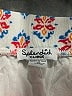 Splendid 100% Rayon Hearts Ivory Shorts Size XL - photo 3