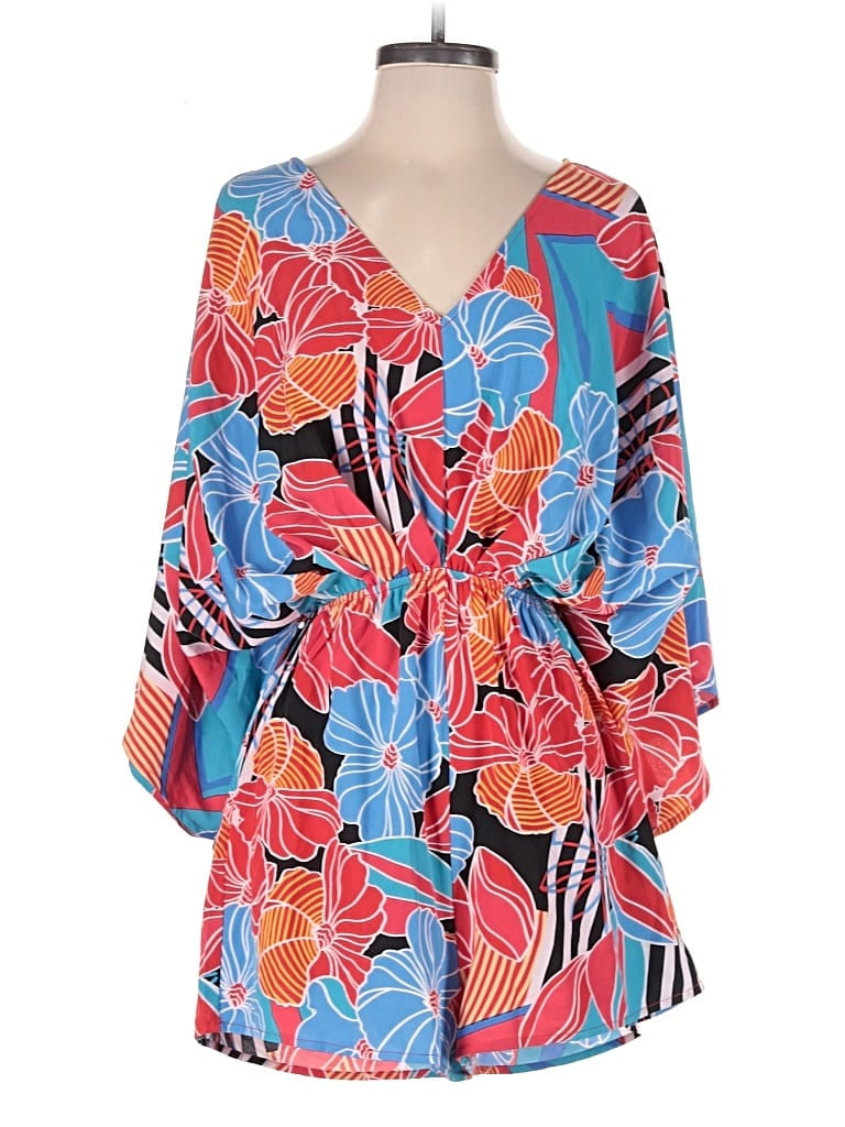 Tee For The Soul Romper In Blue