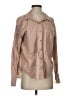 American Eagle Outfitters Stripes Tan Long Sleeve Blouse Size XS - photo 1