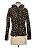Faded Glory 100% Polyester Animal Print Gold Brown Jacket Size XS - photo 1