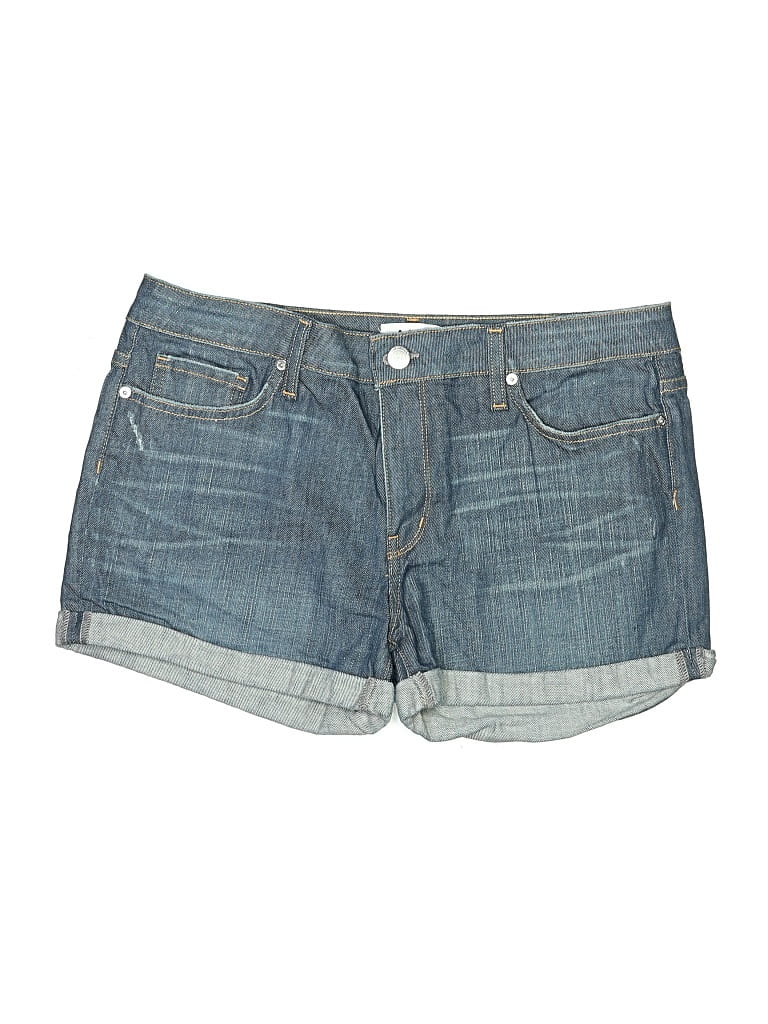 Pre-owned And Denim Shorts In Blue