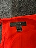 J.Crew Solid Red Casual Dress Size 4 - photo 7