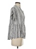 Thread & Supply 100% Rayon Gray Short Sleeve Blouse Size S - photo 4