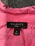 Talbots 100% Cotton Pink Long Sleeve Blouse Size 0X - photo 7
