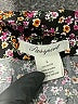 Passport 100% Rayon Floral Black Long Sleeve Blouse Size L - photo 7