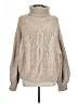H&M Tan Turtleneck Sweater Size L - photo 1