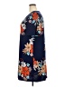 Elan Print Blue Casual Dress Size XXL - photo 5