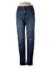 H&M Solid Blue Jeans Size 6 - photo 1