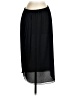 Unbranded Solid Black Formal Skirt Size S (estimated) - photo 1
