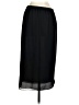 Unbranded Solid Black Formal Skirt Size S (estimated) - photo 2