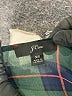 J.Crew Plaid Green Casual Dress Size XS - photo 7