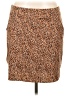 Renee C. Animal Print Brown Casual Skirt Size M - photo 1
