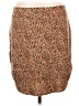 Renee C. Animal Print Brown Casual Skirt Size M - photo 2